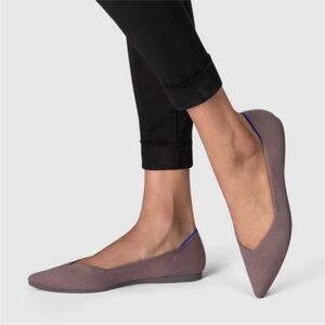 Rothy's Point Flats in Mink Washable 7